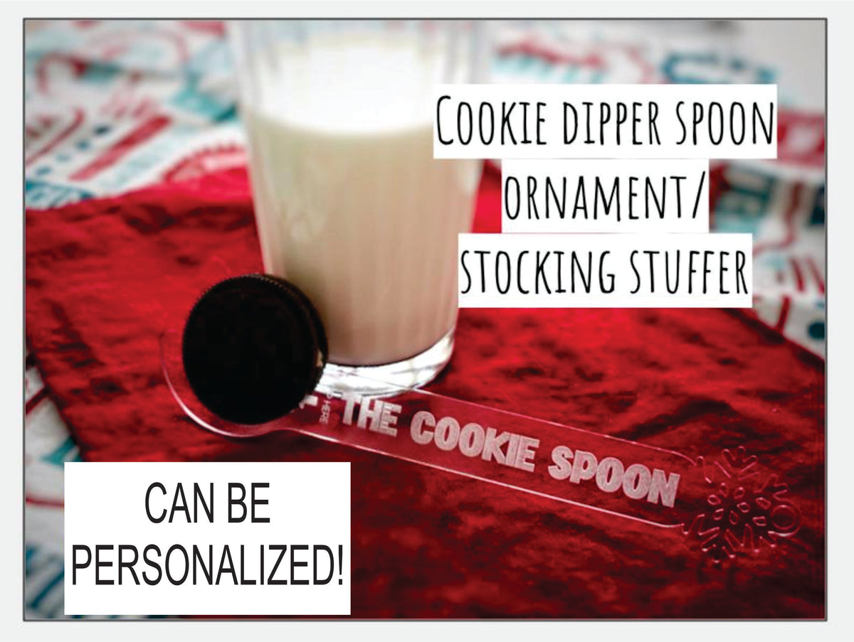 Cookie Dipper, Oreo Spoon, Dipper Spoon, Stocking Stuffer, Cookie