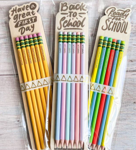 Personalized Pencils