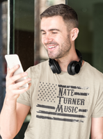 Nate Turner T Shirt with BLACK Print