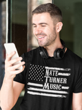 Nate Turner T Shirt with WHITE Print