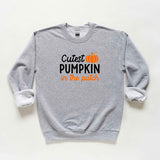 Cutest Pumpkin In The Patch Color Youth Sweatshirt