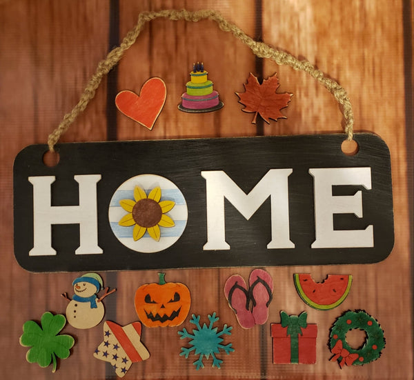 HOME Door Hanger - DIY - T2 Blanks 4 You