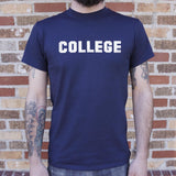 College T-Shirt (Mens) - T2 Blanks 4 You