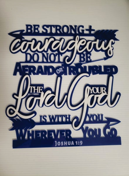Joshua 1:9 - T2 Blanks 4 You