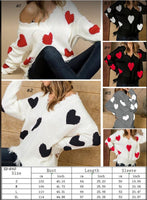 Ladies Heart Sweater