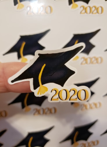 Grad Cap 2020 - T2 Blanks 4 You