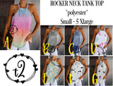 Designed Rocker Tank (Preorder Closes 8/9 midnight) - T2 Blanks 4 You
