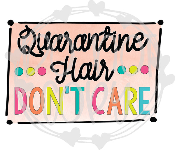 Quarantine hair - T2 Blanks 4 You