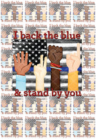 Back the Blue & Stand By You - T2 Blanks 4 You