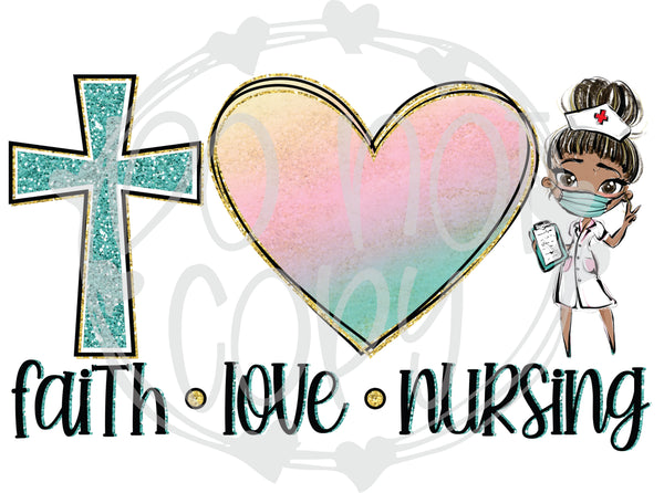 Faith Love Nursing - T2 Blanks 4 You