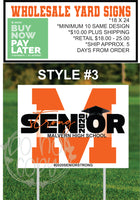 Senior 2020 Yard Sign - Style #3 - T2 Blanks 4 You