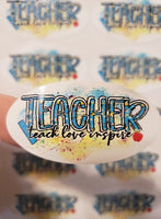 Teacher - teach, love, inspire - T2 Blanks 4 You