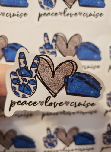 Peace Love Cruise - T2 Blanks 4 You