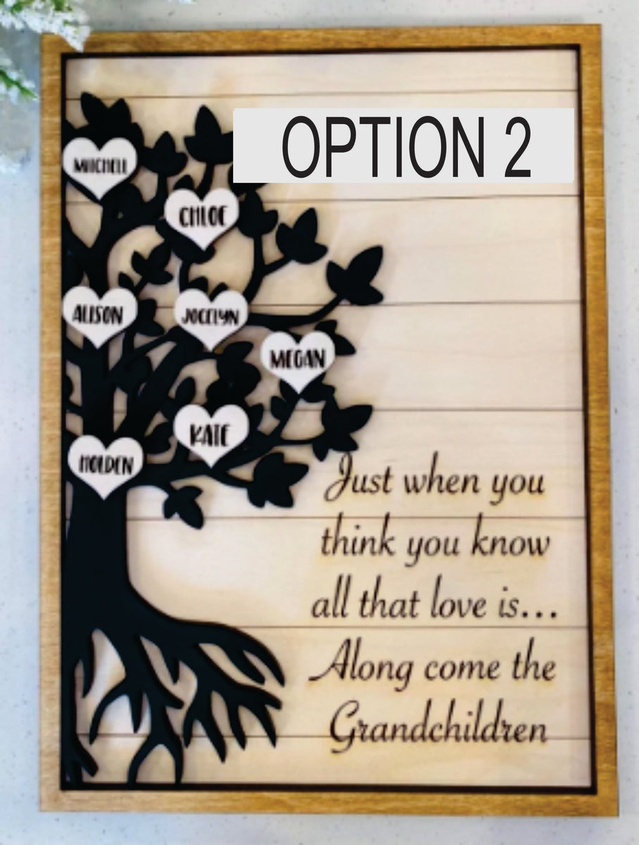 Family Tree Sign – T2 Blanks 4 You