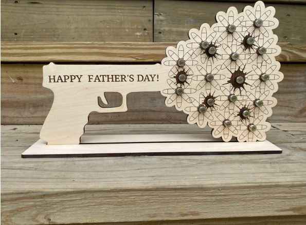 Father's Day Bullet Plaque