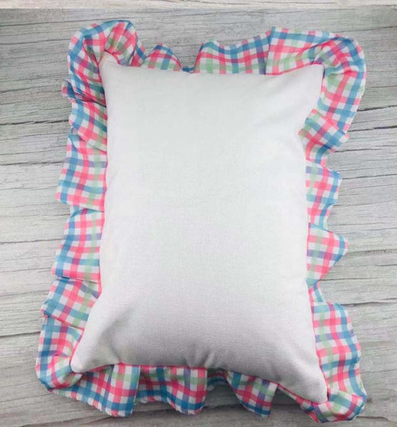 Pastel Plaid Pillowcover