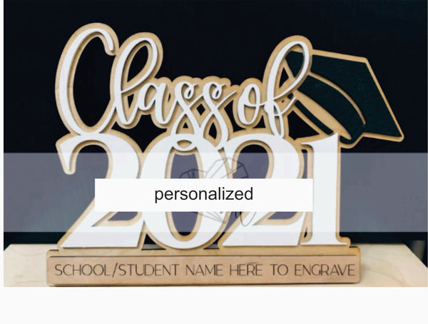 CLASS OF 2021 TABLETOP PLAQUE