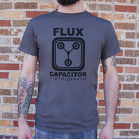 Flux Capacitor 1.21 Gigawatts T-Shirt (Mens) - T2 Blanks 4 You
