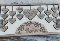 Hanging Family Plaque