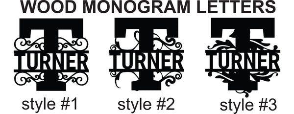 Fancy Monogram - DIY - T2 Blanks 4 You