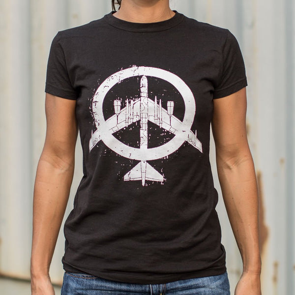 Peace Bomber T-Shirt (Ladies) - T2 Blanks 4 You