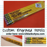 Personalized Pencils