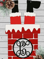 Santa in the Chimney