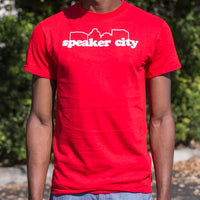 Speaker City T-Shirt (Mens) - T2 Blanks 4 You